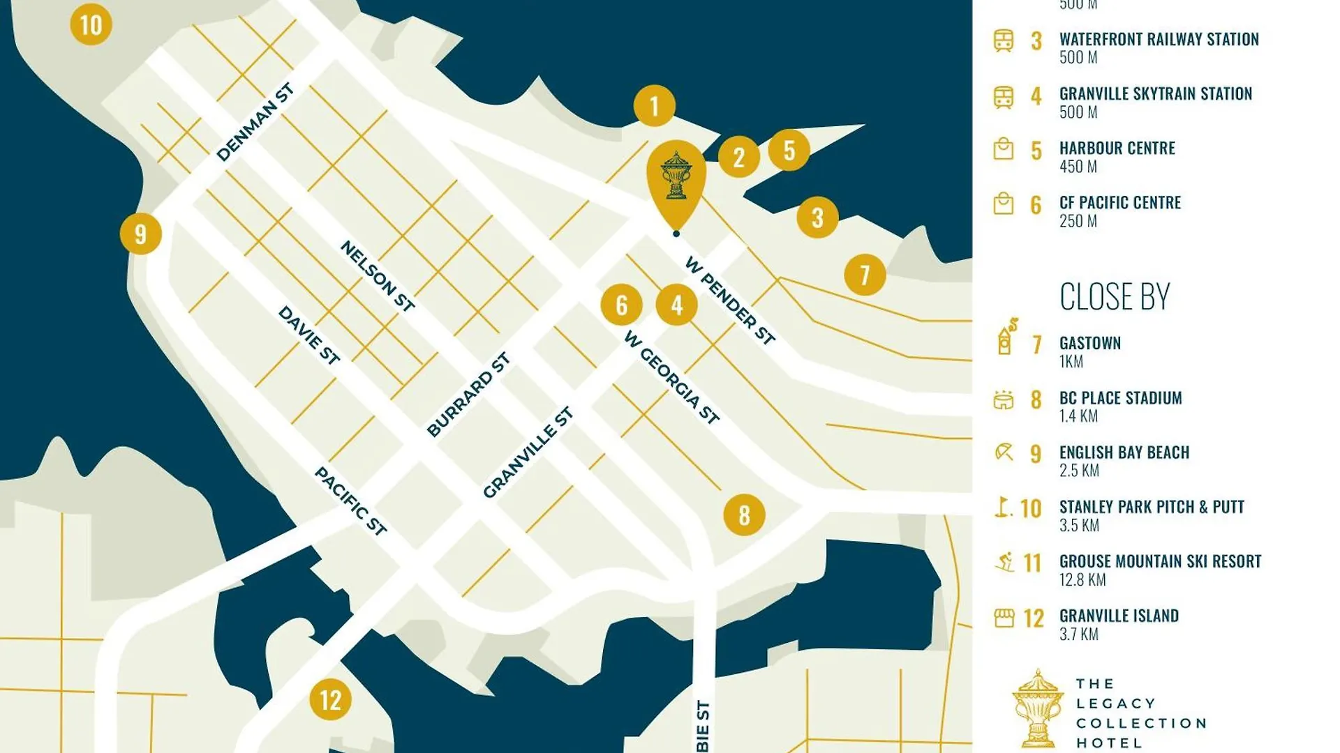 Azur Legacy Collection Hotel Vancouver 5*,